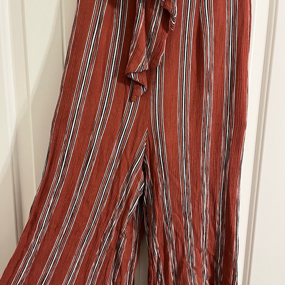 Strapless Striped Bowtie Jumpsuit - Picture 3 of 7